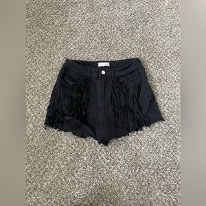 altard state fringe shorts
